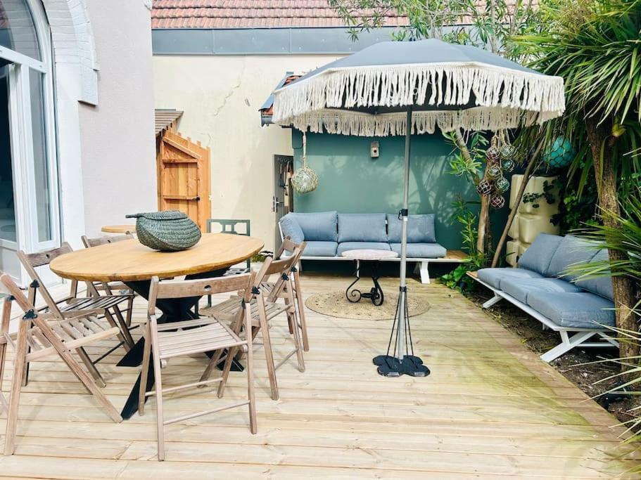 Villa8Pers 3'Piedplage Pleincentre Piscine Parking 阿卡雄 外观 照片